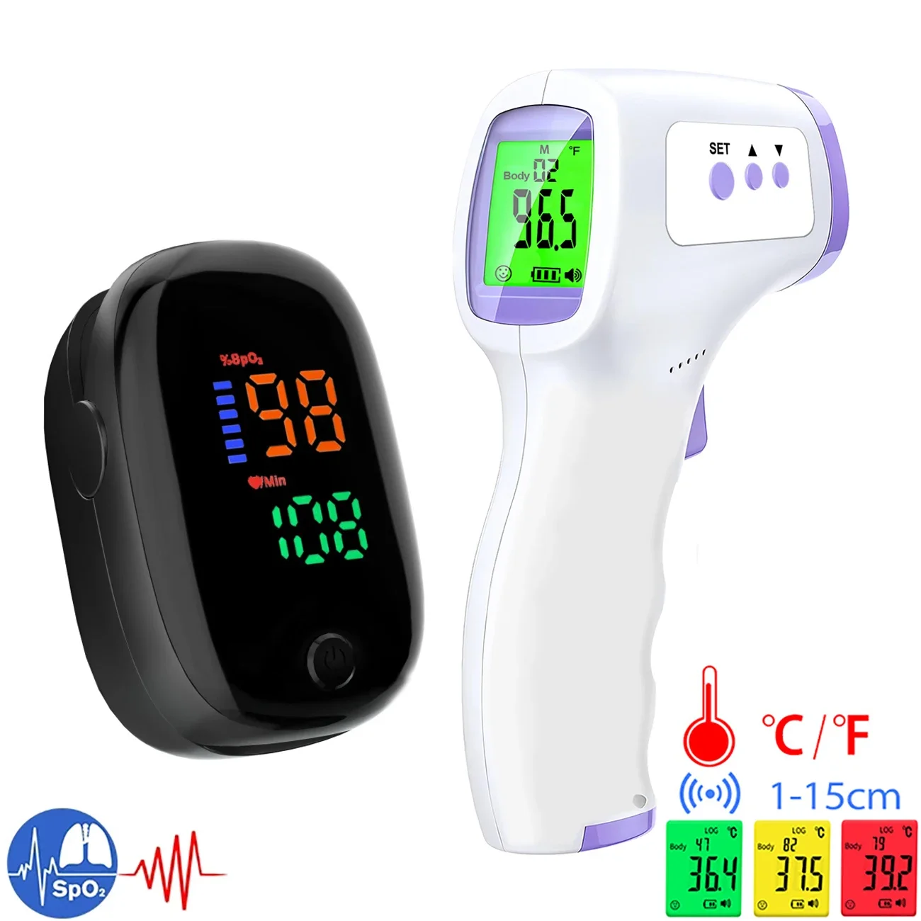 Pulse Oximeter - Медицинский ИК-термометр для измерения температуры с