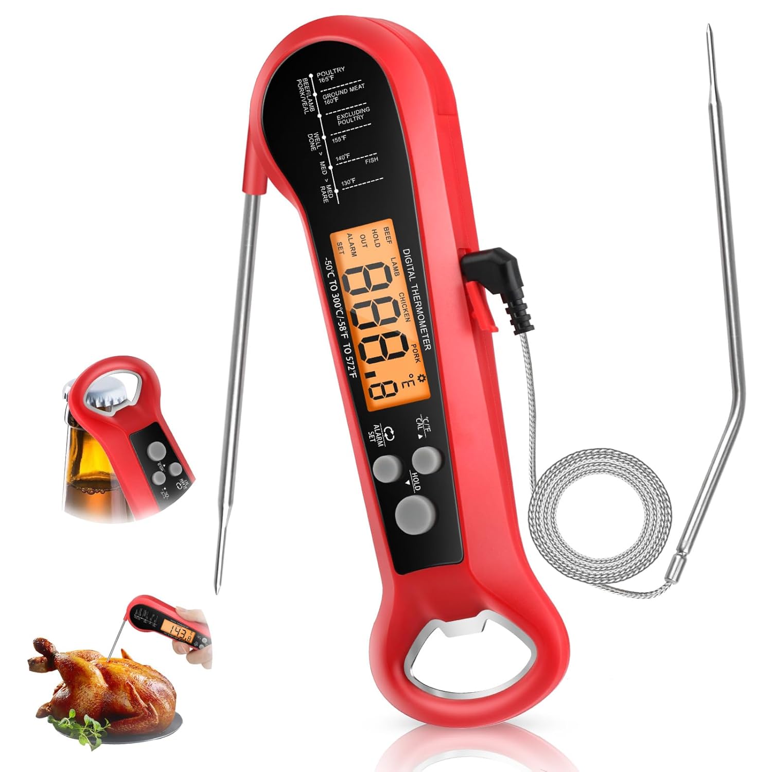 Профессиональный цифровой терм – обзор и цена Thermometer Digital