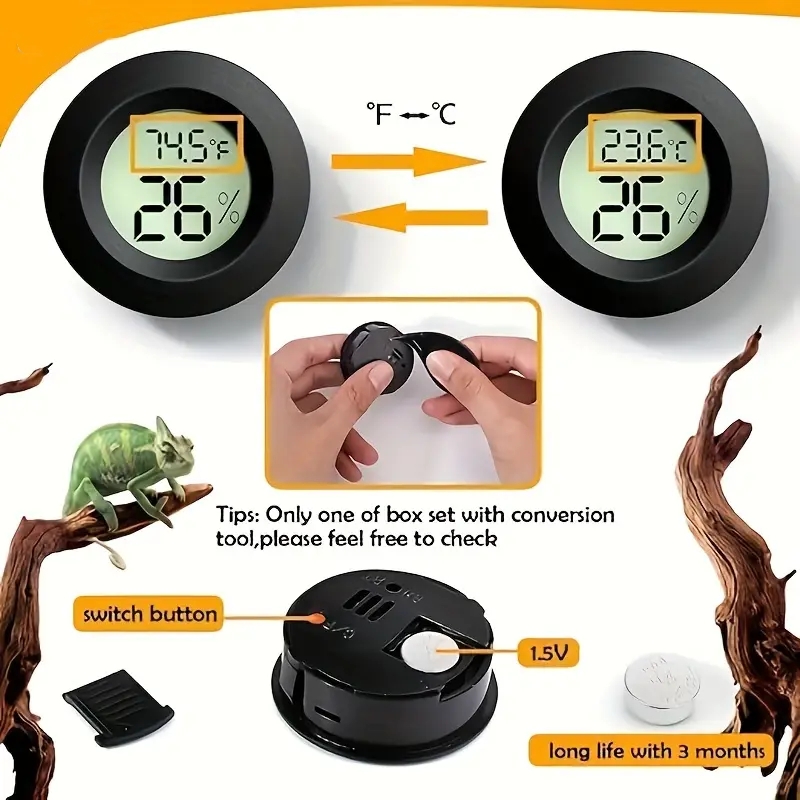 ℉ / ℃   Мини ЖК-цифровой термо – обзор и цена Thermometer Digital